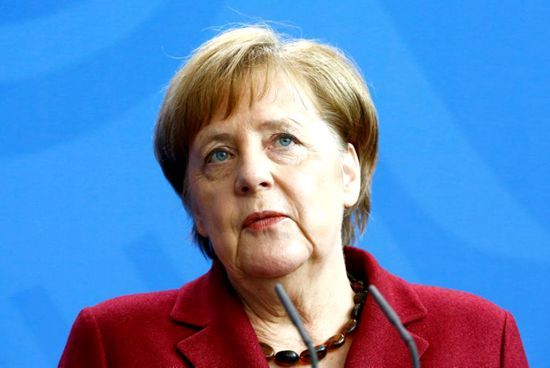 德国总理默克尔(angela merkel).