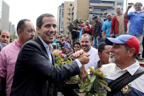 委内瑞拉反对派领袖胡安·瓜伊多(Juan